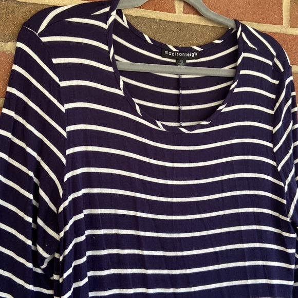 Striped Shift Dress - Picture 9 of 13